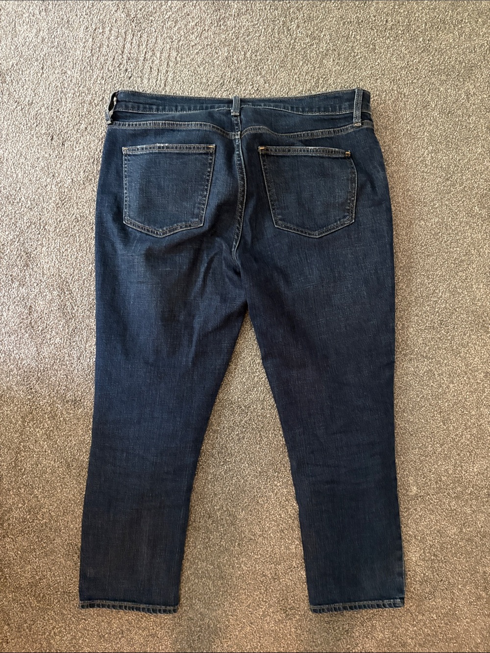 GAP Dark Blue Ankle Crop Jeans - Picture 3 of 3
